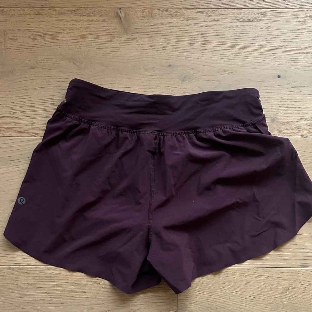 lululemon athletica Plum Athletic Shorts